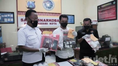 Polres Kediri Kota Berantas Narkotika, Belasan Tersangka Diamankan
