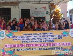 Kunjungan Paguyuban Batik Tulis Oleh Dewan DPRD dari Fraksi PDIP Perjuangan Banyuwangi