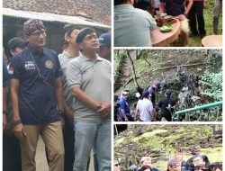 Kunjungan Mentri Pariwisata dan Ekonomi Kreatif ke Cagar Budaya Situs Gunung Padang Kecamatan Campaka Cianjur