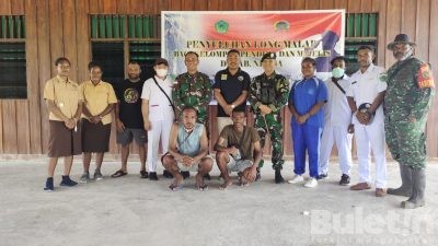 Peduli Kesehatan Satgas Yonif R 514/SY Ajarkan Longmalap Kepada Pendeta, Majelis dan Pemuda di Kenyam