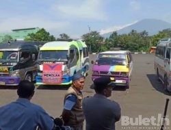 Ratusan Angkutan Elf di Cianjur Gelar Aksi Mogok, Ini Penyebabnya