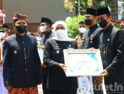 Bertepatan HUT Jatim ke 77, Pemkab Pamekasan Mendapatkan Penghargaan Sebagai Pemda Terinovatif