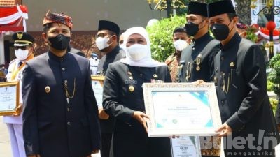 Bertepatan HUT Jatim ke 77, Pemkab Pamekasan Mendapatkan Penghargaan Sebagai Pemda Terinovatif