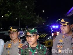 Sinergitas TNI-POLRI, Polresta Denpasar Bersama Kodim 1611/Badung dan Polres Badung Gelar Patroli Bersinggungan