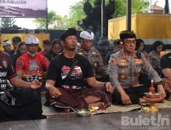 Polresta Denpasar Gelar Doa Bersama Pasca Tragedi Di Stadion Kanjuruhan