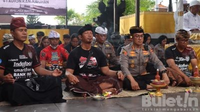 Polresta Denpasar Gelar Doa Bersama Pasca Tragedi Di Stadion Kanjuruhan