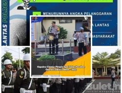 Apel Gelar Pasukan (Ops) Zebra Lodaya Tahun 2022 di Pimpin Kapolres Cianjur