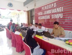 Layanan PBB, P2 Didesa Jambewangi kecamatan Sempu