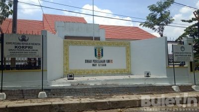 Diduga Mengatasnamakan Perorangan, Oknum Sekertaris (PU) Way Kanan Kelola Proyek Rehab Gedung Kantor Anggaran