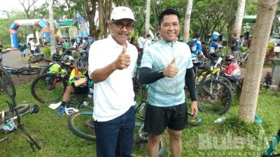 PTPN XII Gelar Gowes di Wisata Waduk Sidodadi Glenmore
