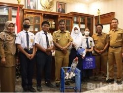 Walikota Binjai Apresiasi Tim KRAN Pelajar SMP 14 Binjai Disela Audensi