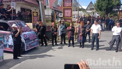 Ribuan Peserta Ikuti Kirab Budaya Pesta Njuah Njuah Kabupaten Dairi