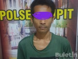 Zaidil Mahi(22)Warga Desa Kerta Sari ditangkap Jajaran Polsek Rupit