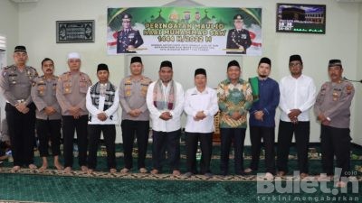 Polres Dairi Peringati Maulid Nabi Muhammad SAW 1444 / 2022 M