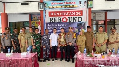 Gandeng TNI dan Polri, PT BSI Banyuwangi Serahkan Bantuan Warga Terdampak Banjir Pesanggaran