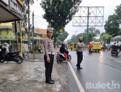 Kasat Lantas Polres Binjai Cek Rutin Kesiapan Personil Dalam Mengatur Lalin