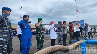 Gabungan Personil Keamanan Gelar Simulasi Pengamanan Laut, dalam Rangka PAM G 20