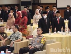 KPU Bondowoso melantik dan mengambil sumpah 69 panwascab