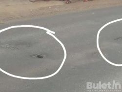 Baru di Bangun Kurang Lebih 3 Bulan Umur Jalan Cianjur Sukanagara Sudah Rusak Lagi