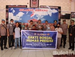 Sambut Hut Humas ke-71, Kapolres Dairi Berikan Santunan Kepada Anak Yatim
