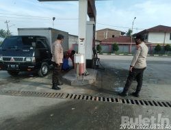 Polsek Beringin Polresta Deli Serdang Laksanakan Patroli Dan Monitoring BBM ke SPBU