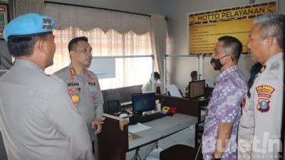Kapolresta Sidak Pelayanan SPKT Polresta Deli Serdang