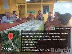 Polsek Parongil Gelar Quick Wins Presisi di Kantor Desa Parongil
