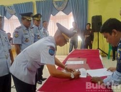 Penyegaran Organisasi, Kalapas Dan Karutan Padang Sidempuan Sertijab
