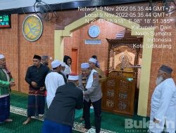 Kapolres Dairi Laksanakan Sholat Subuh Keliling di Mesjid Agung Sidikalang