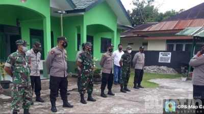 Apel Pagi Bersama Pers Polsek Parongil dan Pers Koramil