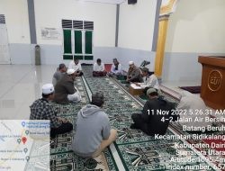 Imbau Kamtibmas Kondusif, Kasat Samapta Polres Dairi Gelar Sholat Subuh Keliling