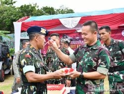 HUT Brimob Ke-77, Dandim 0822 Bondowoso Suapin Anggota