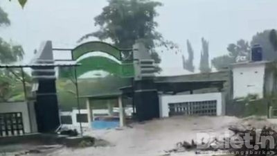 Banjir Melanda Desa Ketapang Kecamatan Kalipuro Banyuwangi