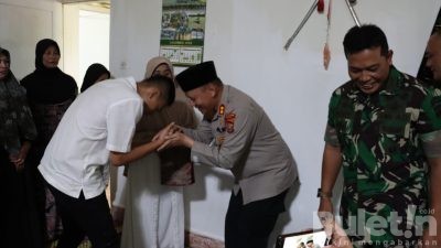 Kapolres Dairi, Ucapkan Turut Berdukacita Kepada Keluarga Almarhum Kasdim 0206 Dairi Letkol Inf (Har) Sunarto