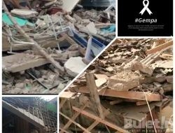 Kekuatan Gempa 5,6 sr Mengguncang Kabupaten Cianjur, Sejumlah Korban Meninggal dan Bangunan Rusak
