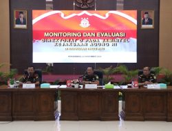 Kajari Dumai Didampingi Kasi Intel Ikuti Monitoring dan Evaluasi Pengamanan Pembangunan Strategis oleh Direktur D Jamintel