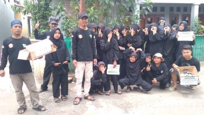 Wujud Kepedulian Kepada Sesama Paguron Pencak Silat Maung Lugay Galang Dana Bagi Korban Bencana Gempa di Cianjur