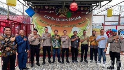 Jalin Sinergitas, Kapolresta Deli Serdang Silaturahmi ke Lapas Kelas IIB Lubuk Pakam