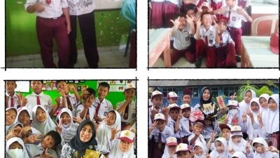 Peringati Hari Guru Nasional, Murid SDN 01 Tiuh Balak Pasar Nampak Begitu Dekat Pada Wali Kelasnya Masing-masing