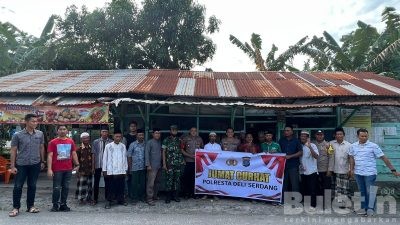 Polresta Deli Serdang Kembali Gelar Kegiatan Jum’at Curhat Dengan Masyarakat