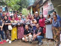Organisasi Kanggo Seduluran Memberikan Bansos Peduli Korban Banjir Gunung Remuk