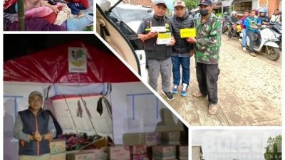 Yayasan Debu Langit Peduli Korban Gempa Cianjur