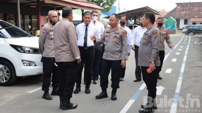 Kapolres Lakukan Pengecekan RTP dan Pelayanan Publik Polres Dairi