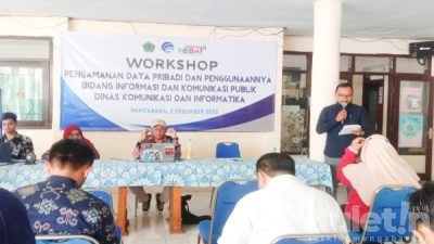 Tekan Kebocoran Data, Kominfo Pamekasan Gelar Workshop Pengamanan Data Pribadi