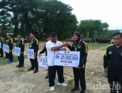 Bupati Pamekasan Berikan Reward 1 Milyar Lebih Kepada Atlet Peraih Medali Porprov 2022