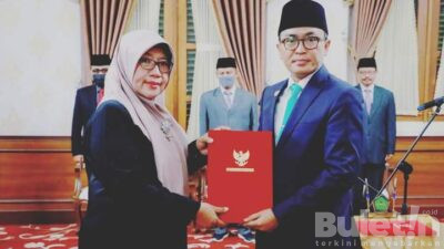 Bupati Pamekasan Lantik Pj Sekda, Berharap Kerja Keras dan Jujur