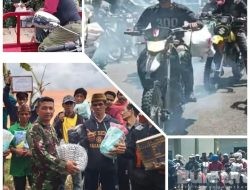 Sepeda Motor Trail Jadi Solusi Jitu Satgas Kodim 0608/ Cianjur Menjangkau Korban Gempa yang Terisolir