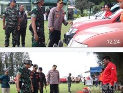 Kapolres Ikuti Apel Siaga Bencana Wilayah Kabupaten Tanah Karo di Makodim 0205/TK