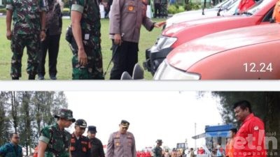 Kapolres Ikuti Apel Siaga Bencana Wilayah Kabupaten Tanah Karo di Makodim 0205/TK