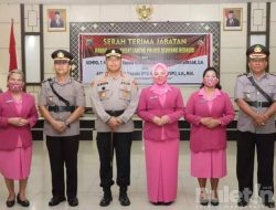 Kapolres Serdang Bedagai Pimpin Serah Terima Jabatan Kabag Ops dan Kasat Lantas